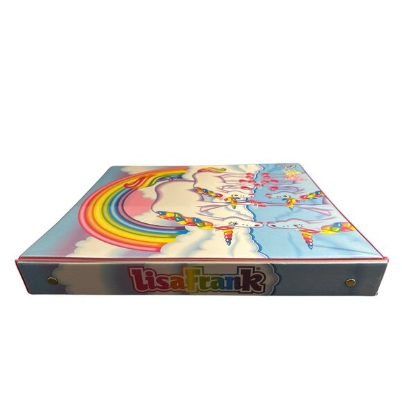 2021 Lisa Frank 3 Ring Binder Happy 30th Birthday Markie & Celeste Unicorn - Picture 7 of 8
